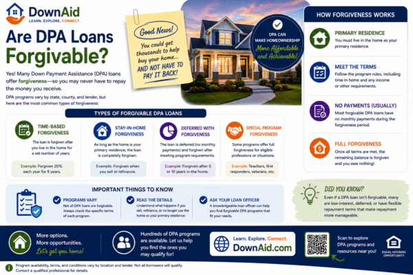 Are DPA Loans Forgivable?