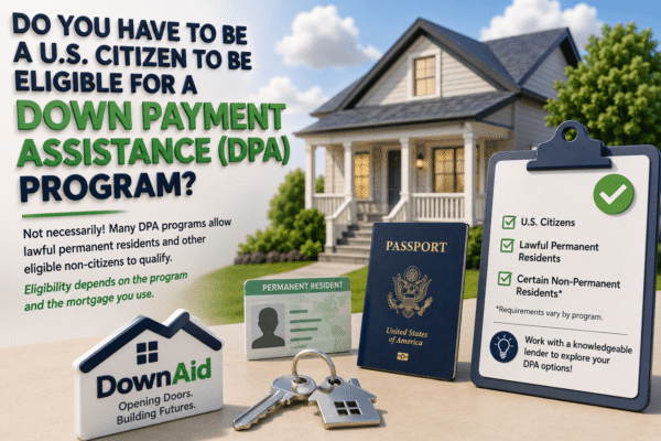 Do You Have to Be a U.S. Citizen to Be Eligible for a Down Payment Assistance (DPA) Program?